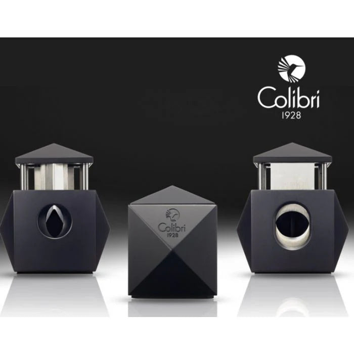 Colibri Quasar 2-in-1 Sigaren Tafelknipper zwart