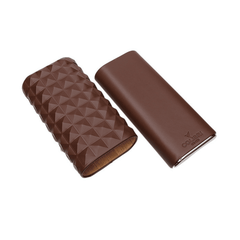 Colibri Quasar Bruin – Leren Sigarenkoker open