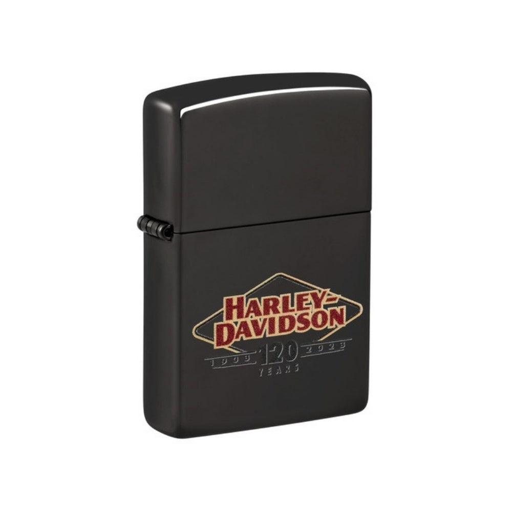 Harley davidson zippo 120 jaar voorkant