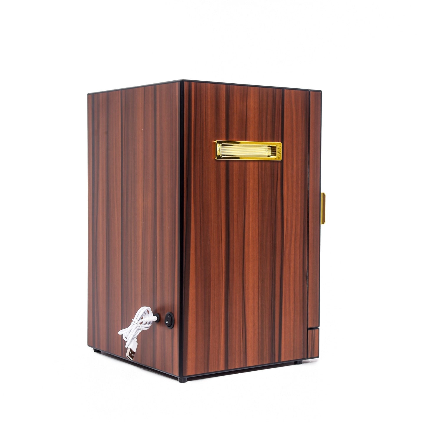 Trove Humidor sigaren kist Led Bruin achterkant