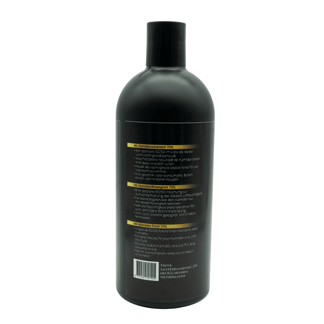Trove Humidor vloeistof propyleen mix fles 500ml achterkant
