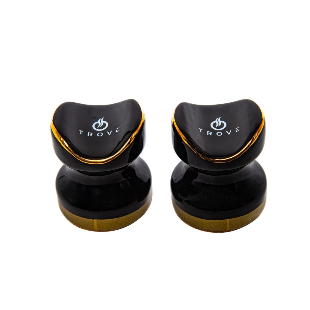 Trove Luxe Sigarenhouders Keramiek – Zwart staand 2