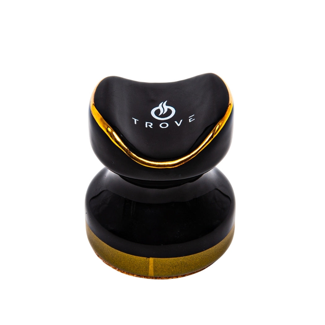 Trove Luxe Sigarenhouders Keramiek – Zwart voorkant