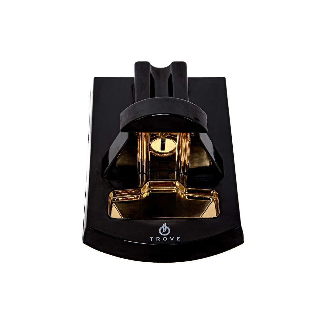 Trove Luxe Tafel Sigarenknipper – Zwart met Goud bovenkant
