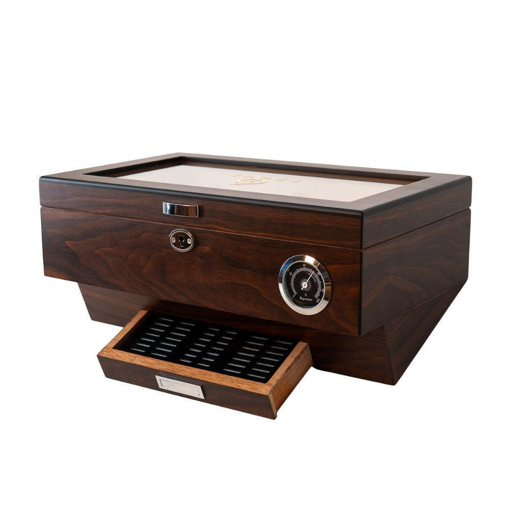 Trove Sigarenhumidor bruin – Matte Finish  humidifier