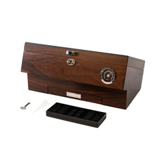 Trove Sigarenhumidor bruin – Matte Finish  voorkant