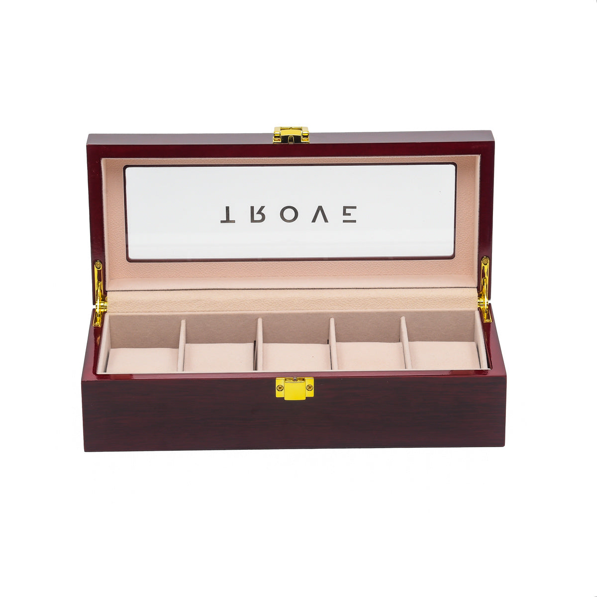 Trove horloge bewaar kist luxe 5 slots voor