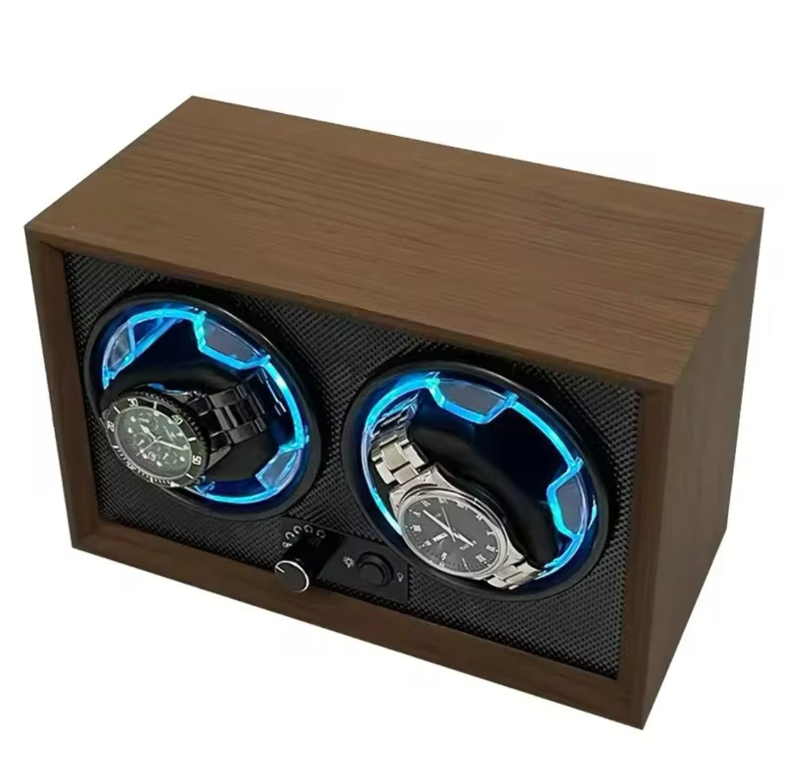 Trove horloge winder watch bruin hout