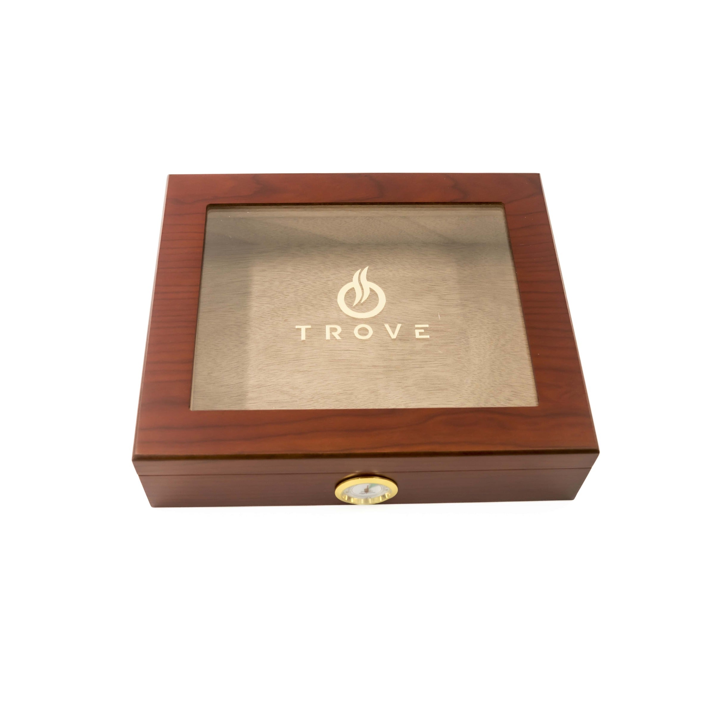 Trove sigaren humidor kistje rood boven 2