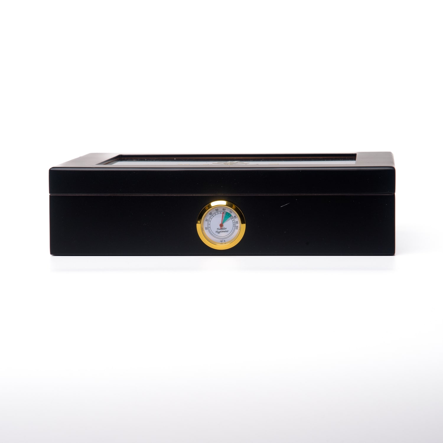 Trove sigaren humidor zwart dicht