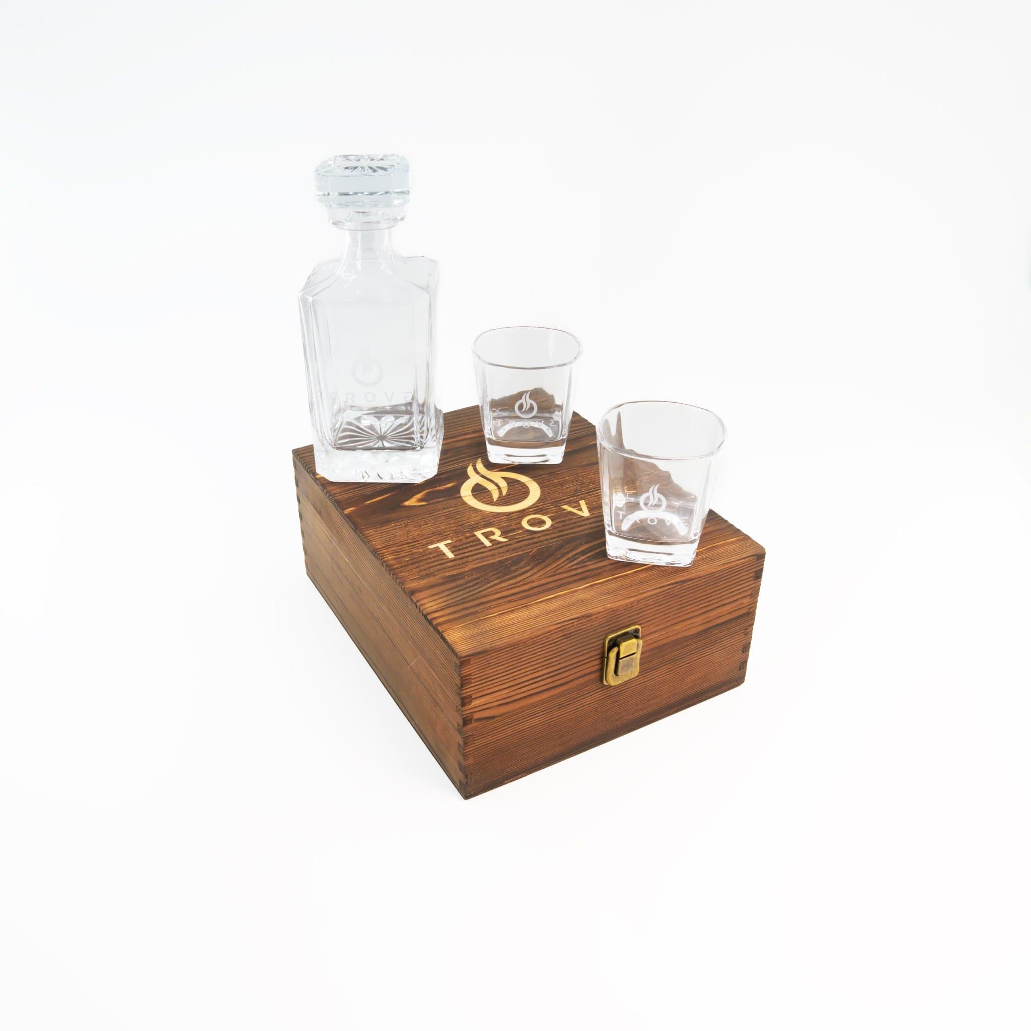 Whisky set karaf glazen 5