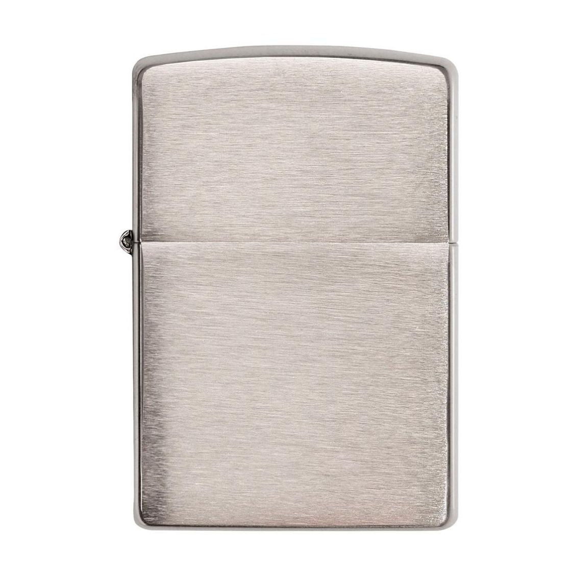 Zippo Aansteker Geborsteld Chroom