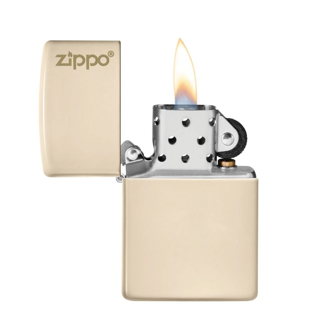 Zippo Flat Sand open vlam