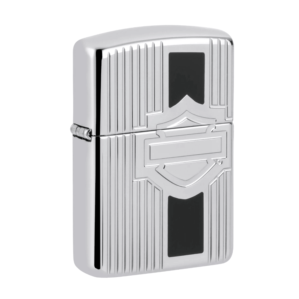 Zippo Harley-Davidson 2025 schuin voor