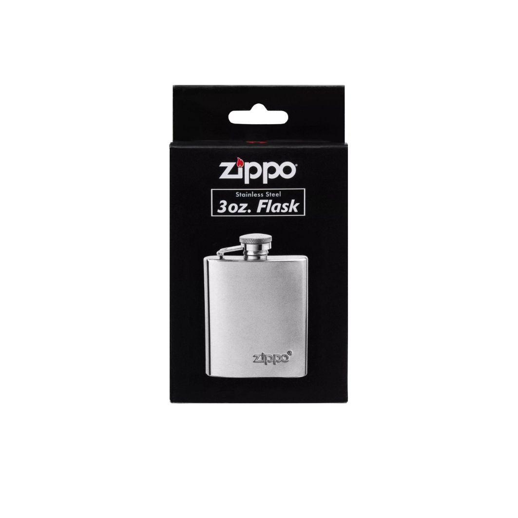 Zippo Heupfles Chroom  in doos