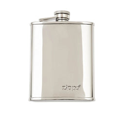 Zippo Heupfles Chroom  voorkant