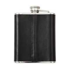 Zippo Heupfles rvs leren afwerking achterkant 2