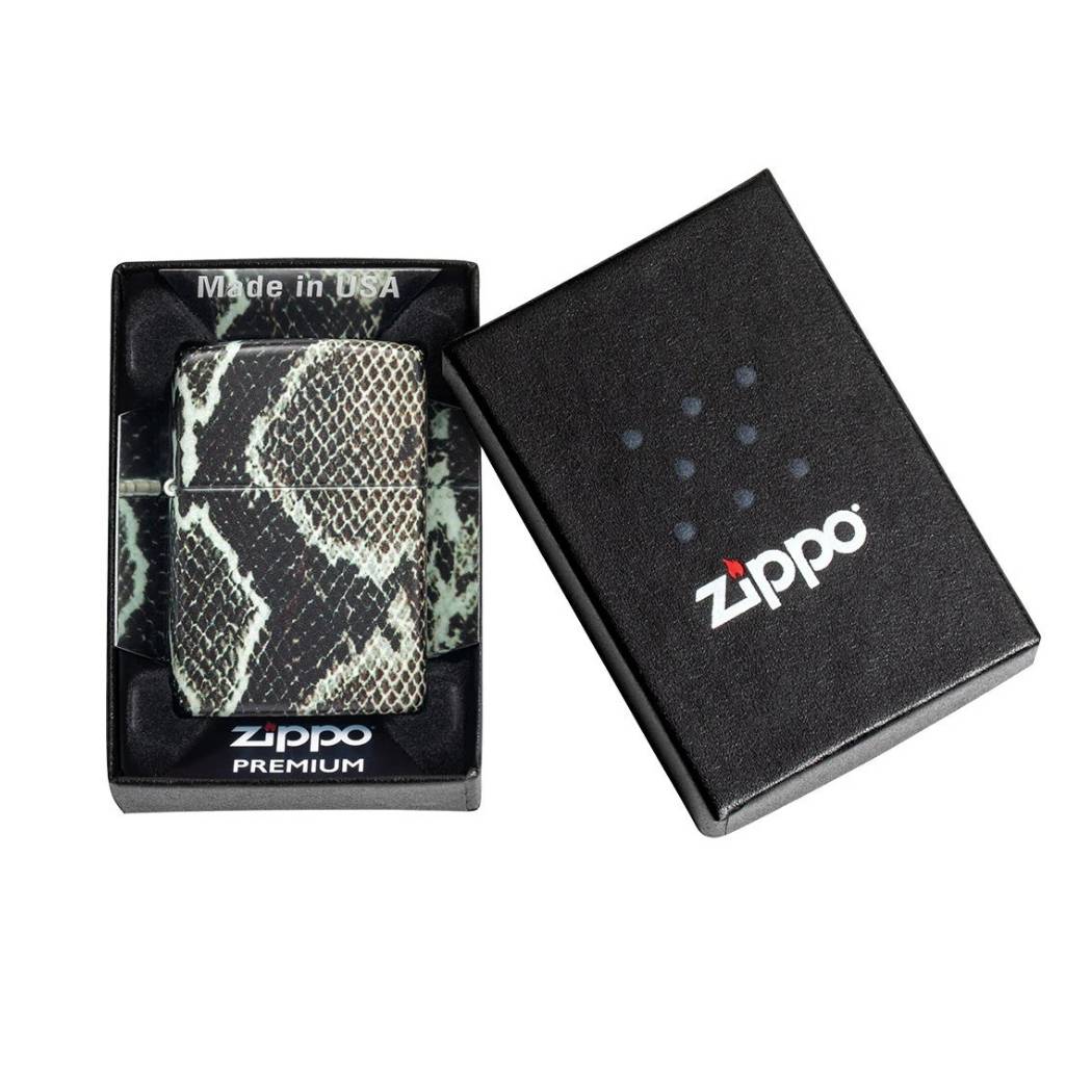 Zippo Snake Skin Design giftbox