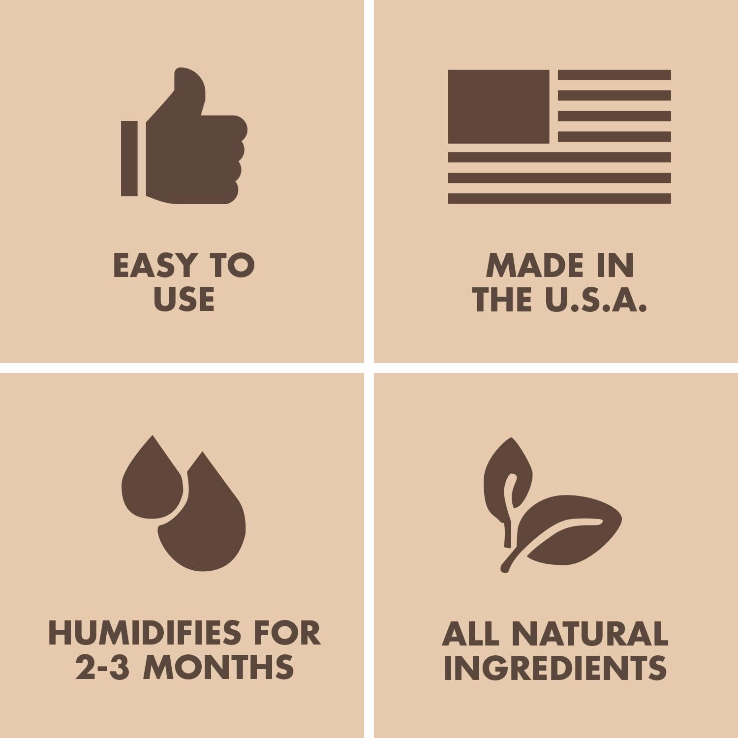 boveda Humidifier 69% – 60 Gram Sigaren Bevochtigingszak uitleg
