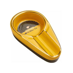 cohiba sigaar asbak geel voorkant
