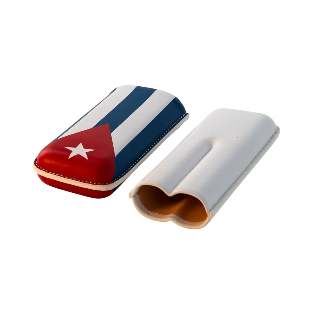  sigarenkoker met Cubaanse vlag open