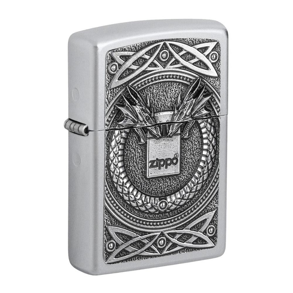 zippo 3d draken design