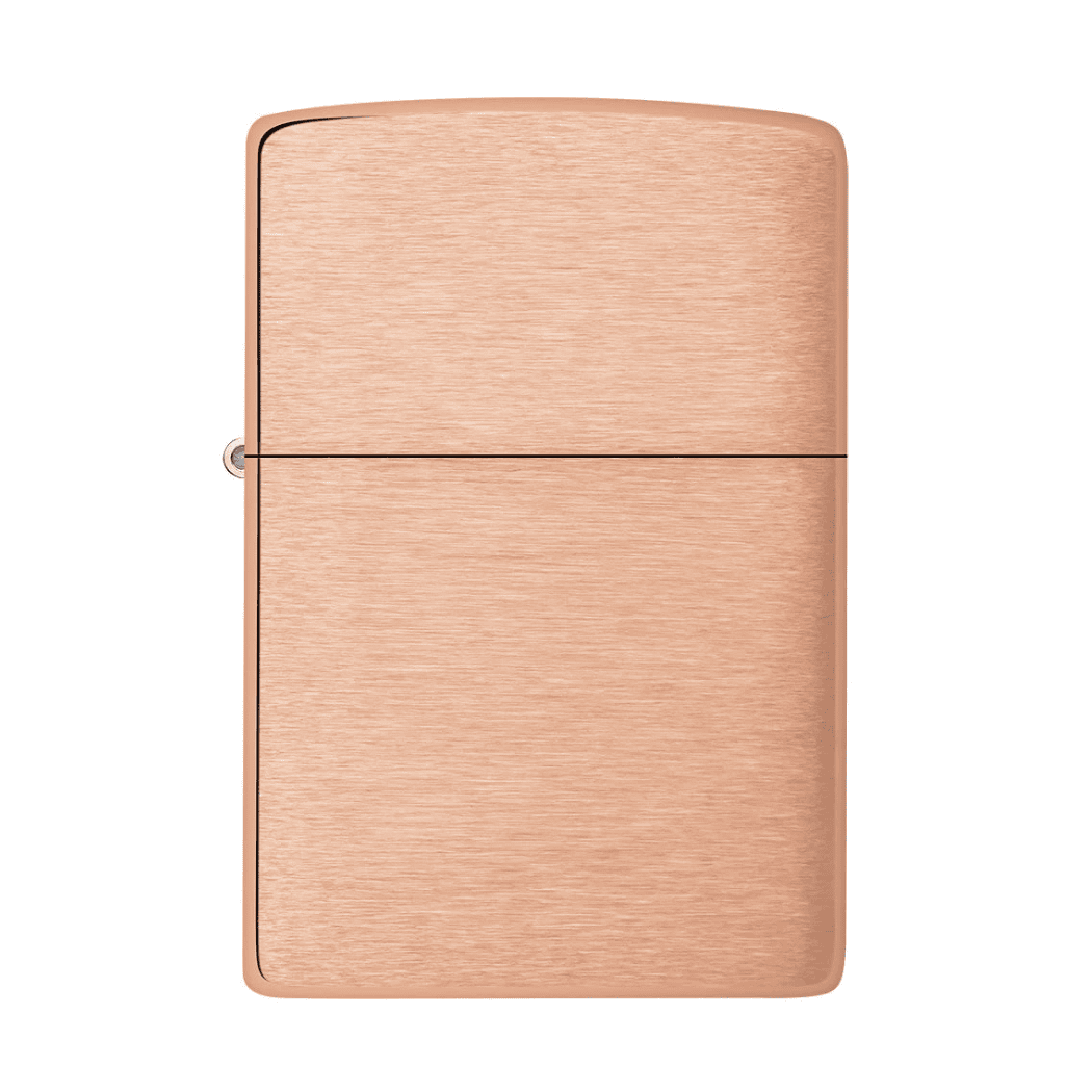 zippo Massief Koper Aansteker limited editie vooraanzicht